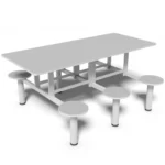 Mesa Refeitorio Fixa - Imagem 2